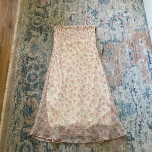 Floral Midi Slip Dress